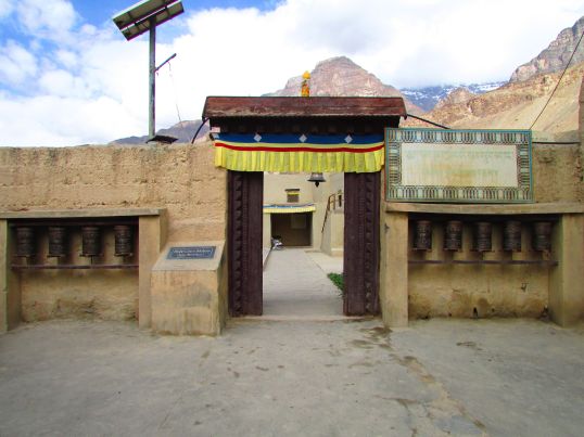 The Tabo Gompa.