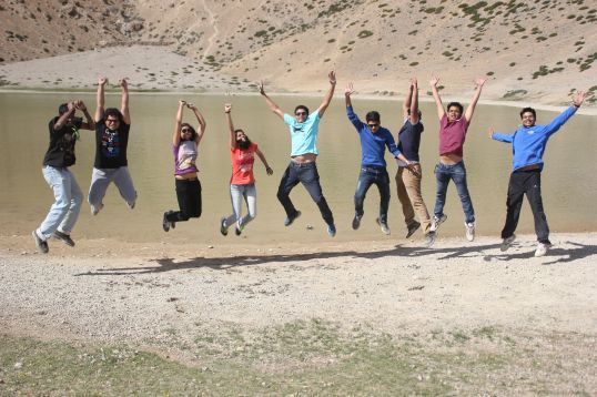 Team Breakfree at Dhangkar Lake!